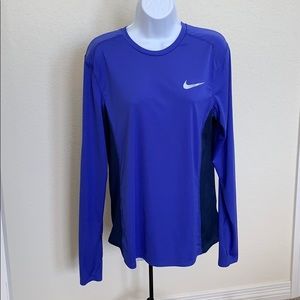 Nike Running Dri-fit Long Sleeve Shirt Size M